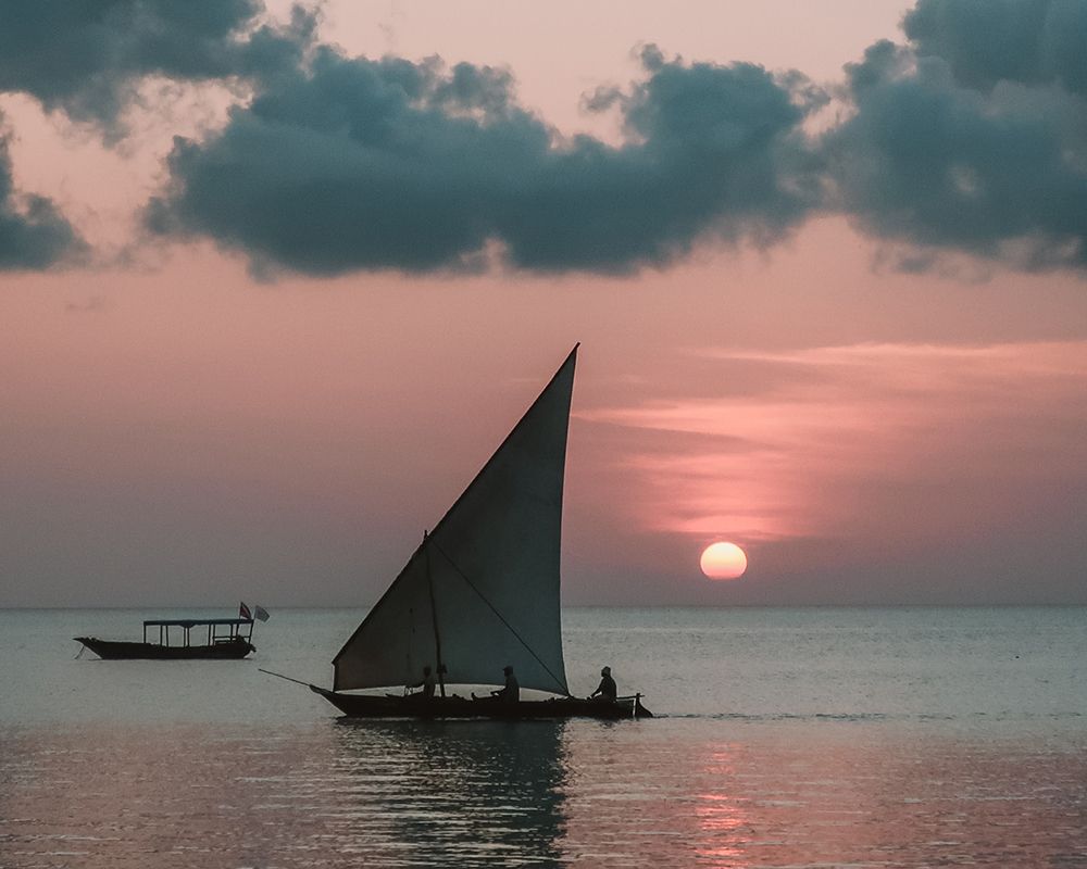 Atardecer en Zanzibar