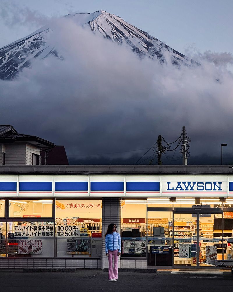 Mejor ruta por Japón: Lawson Kaguaguchiko