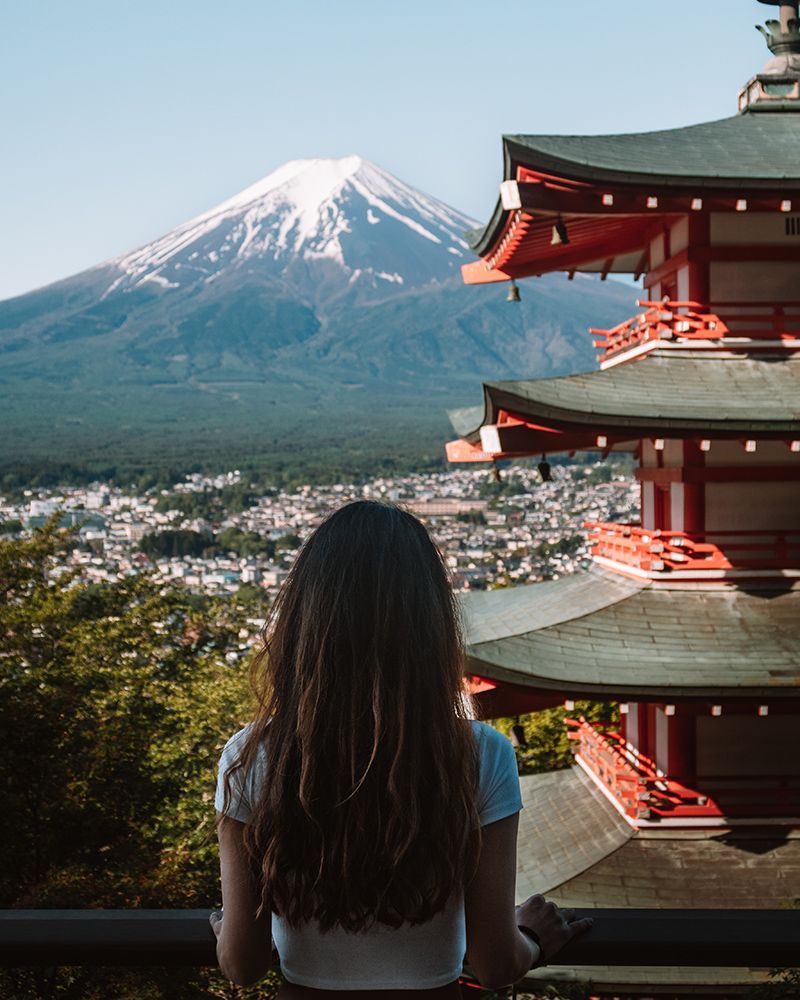 Mejor ruta por Japón: Chureito Pagoda