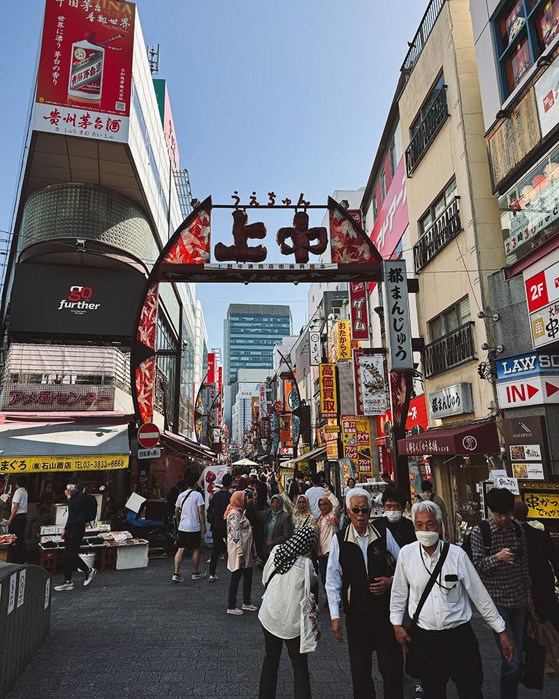 Mejor ruta por Japón: Mercado Ameyoko